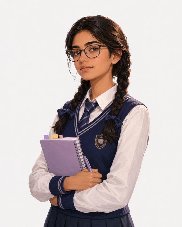 Riya character portrait